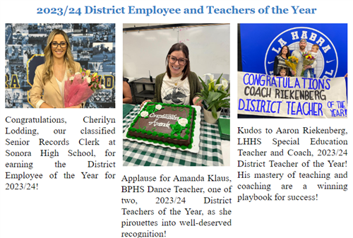 2023-24 District Employees of the Year